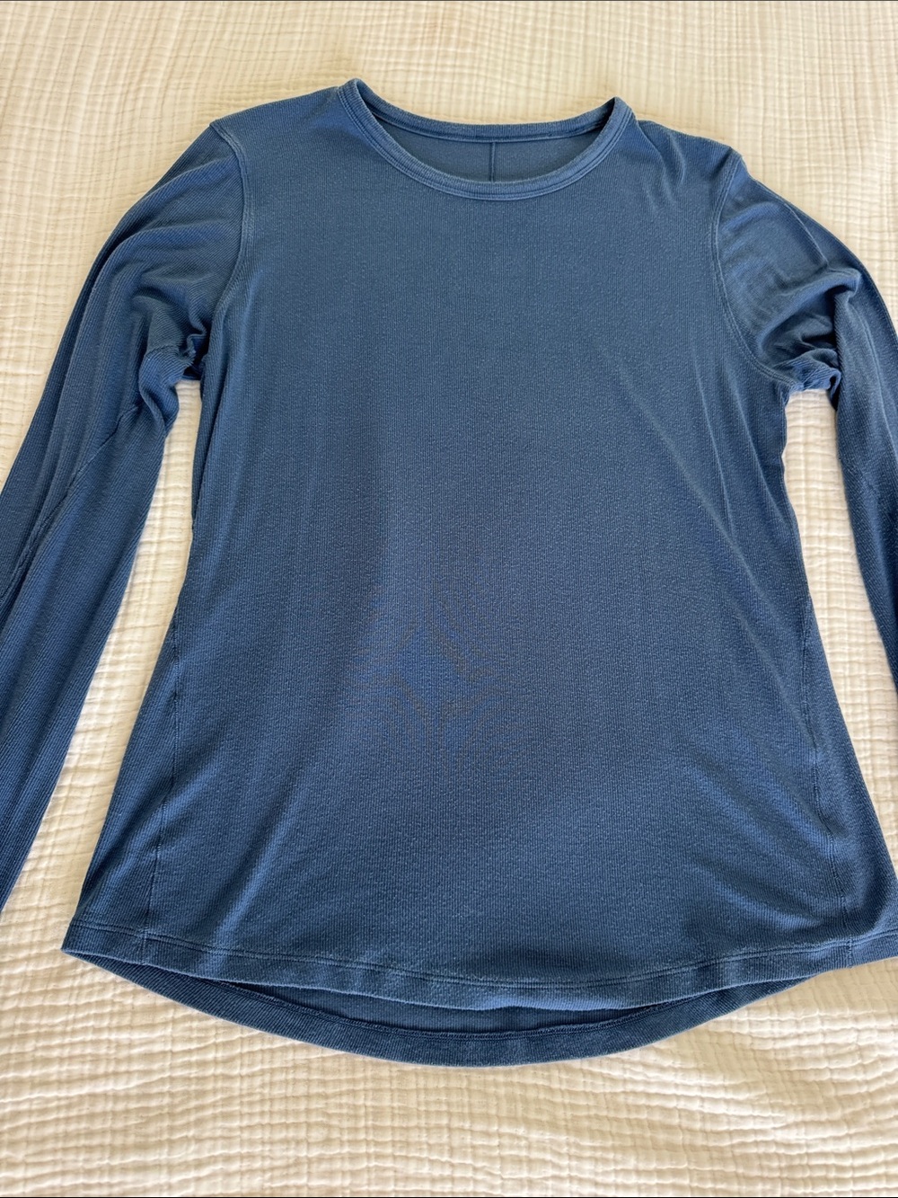 lululemon athletica Women's Long Sleeve Crewneck Top - Slate Blue